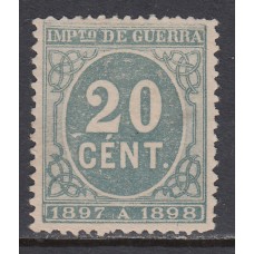 España Sueltos 1897 Edifil 235 (*) Mng Bonito