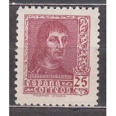 España Sueltos 1938 Edifil 843 (*) Mng Fernando el Católico