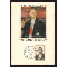 Francia - Carta Postal - Yvert 1698 - Matasellos Especiales Lille 1971