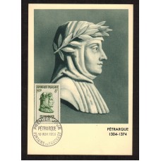 Francia - Carta Postal - Yvert 1082 - Matasellos Especiales 1956