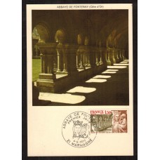 Francia - Carta Postal - Yvert 1938 - Matasello Especial - Marmagne 1977