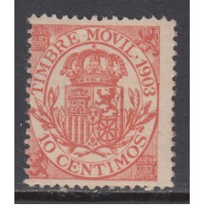 España Fiscales Postales 1882 Edifil 23 ** Mnh