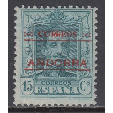 Andorra Española Variedades 1928 Edifil 4d ** Mnh