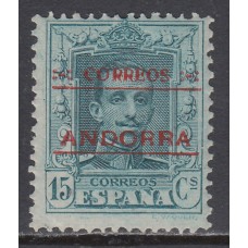 Andorra Española Variedades 1928 Edifil 4d ** Mnh