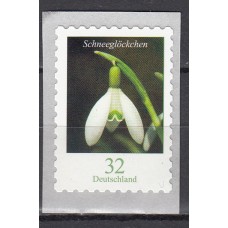 Alemania Federal Correo 2022 Yvert 3436 ** Mnh Copos de Nieve Adhesivo de rollo
