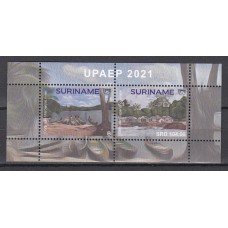 Suriname 2021 Upaep Turismo Yvert Hoja 187 ** MNh