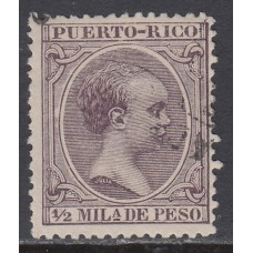 Puerto Rico Sueltos 1896 Edifil 115 usado