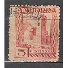 Andorra Española Sueltos 1929 Edifil 16 usado