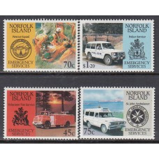 Norfolk - Correo Yvert 531/4 ** Mnh