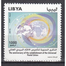Libia Correo 2013 Yvert 2579 ** Mnh Dia del Correo - UPU