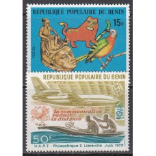 Benin - Correo Yvert 448/49 ** Mnh Exposición Filatelica - Fhilefrance