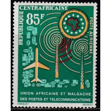 Centroafrica - Aereo Yvert 10 * Mh Telecomunicaciones