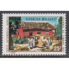 Madagascar - Correo 1971 Yvert 488 ** Mnh Dia del Sello