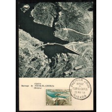 Francia - Carta Postal - Yvert 1203 - Algeria Biskra 1959
