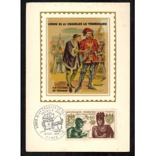 Francia - Carta Postal - Yvert 1616 - Historia Paris 1969