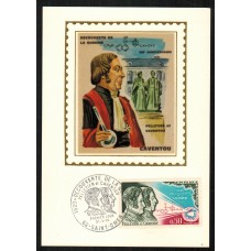 Francia - Carta Postal - Yvert 1633 - Química Caventou 1970