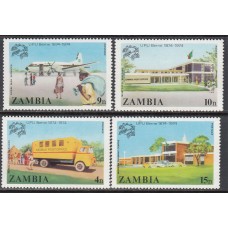 Zambia - Correo Yvert 125/28 ** Mnh Centenario UPU