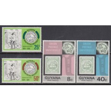 Guayana Britanica - Correo Yvert 441/44 ** Mnh Centenario UPU