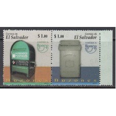 Salvador - Correo 2011 Yvert 1822/23 ** Mnh Upaep - Buzones