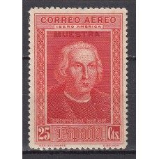 España Variedades 1930 Edifil 561Ma ** Mnh Sobrecarga Muestra en Rojo