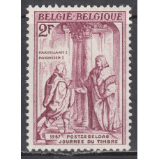 Belgica - Correo 1957 Yvert 1011 ** Mnh Dia del Sello