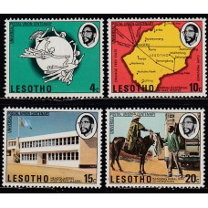 Lesotho - Correo Yvert 268/71 ** Mnh Centenario UPU