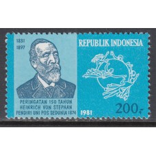 Indonesia - Correo 1981 Yvert 902 ** Mnh UPU  Personaje