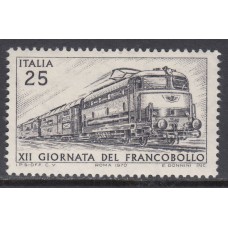 Italia - Correo 1970 Yvert 1065 ** Mnh Dia del Sello - Trenes