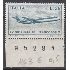 Italia - Correo 1973 Yvert 1163 ** Mnh Avión - Dia del Sello