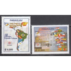 Paraguay - Correo 2011 Yvert 3053/4 ** Mnh Centenario UPU