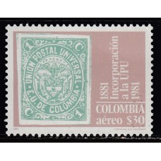 Colombia - Aereo 1981 Yvert 685 ** Mnh UPU