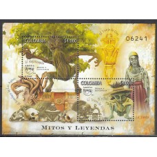 Colombia - Hojas Yvert 76 ** Mnh Upaep