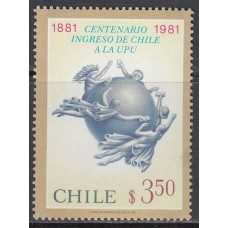 Chile - Correo 1981 Yvert 562 ** Mnh UPU
