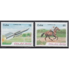 Cuba - Correo 1999 Yvert 3798/9 ** Mnh Dia del Sello