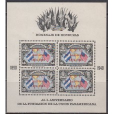 Honduras - Hojas Yvert 3 ** Mnh UPU
