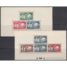 Monaco - Hojas Especiales Yvert 1+3 ** Mnh UPU