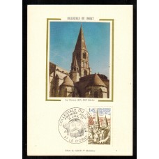 Francia - Carta Postal - Yvert 1937 - Collegiale du dorat 1977