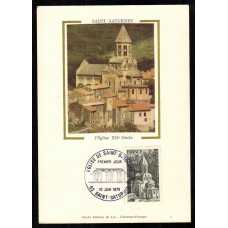 Francia - Carta Postal - Yvert 1998 - Iglesia de san saturnino 1978