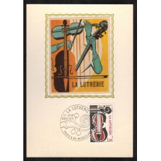 Francia - Carta Postal - Yvert 2072 seda - Música Paris 1979