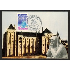 Francia - Carta Postal - Yvert 2112 - Religión Solesmes 1980