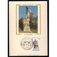 Francia - Carta Postal - Yvert 2177 - Homenaje 1981