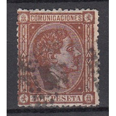 España Reinado Alfonso XII 1875 Edifil 167 usado Normal