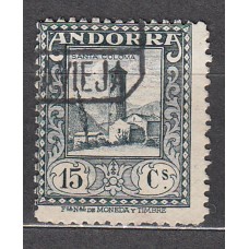 Andorra Española Sueltos 1929 Edifil 18 usado