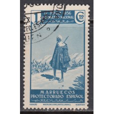 Marruecos Sueltos 1937 Edifil 169 usado