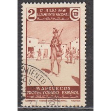 Marruecos Sueltos 1937 Edifil 170 usado