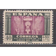España Estado Español 1946 Edifil 998 ** Mnh - Virgen del pilar