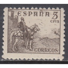 España Sueltos 1937 Edifil 816B Cid e Isabel ** Mnh