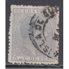 Cuba Sueltos 1881 Edifil 65 usado