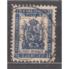 España Franquicias Militares 1894 Edifil 29 usado