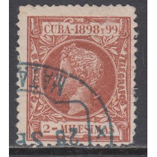 Cuba Sueltos 1898 Edifil 155 Usado